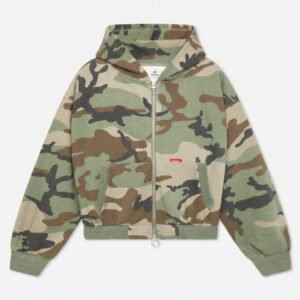 CAMO ZIP HOODIE